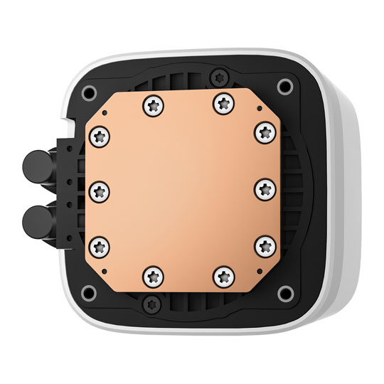 DeepCool 240mm LE240 WH V2 White AIO Intel/AMD CPU Liquid Cooler : image 3