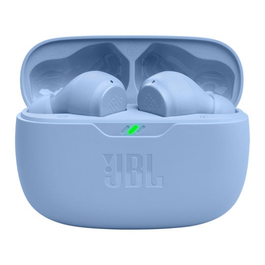JBL Vibe Beam True Wireless Blue Bluetooth Earbuds + Charging Case