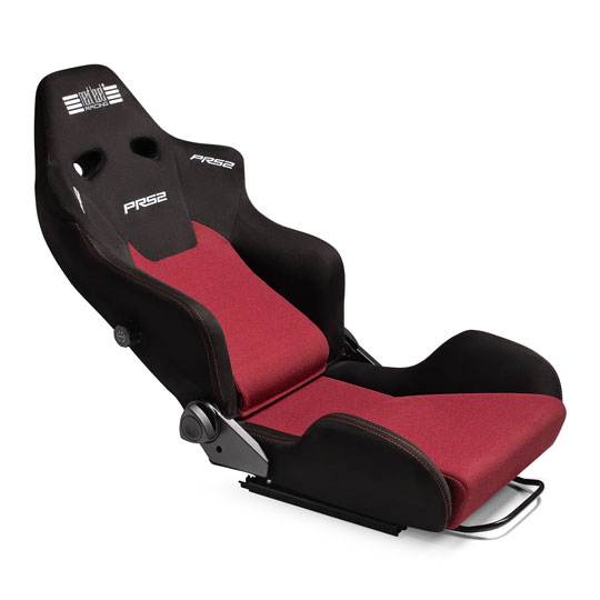 Next Level Racing PRS2 Elite Mesh Fabric Reclining Seat Black / Red : image 3