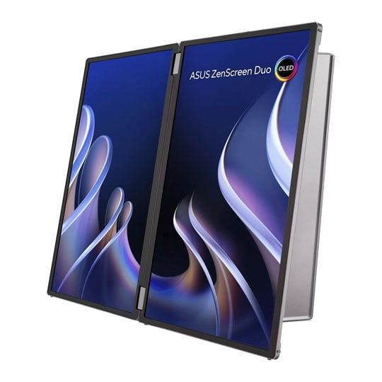 ASUS 14" MQ149CD ZenScreen Duo OLED Portable Monitors with Kickstand : image 2