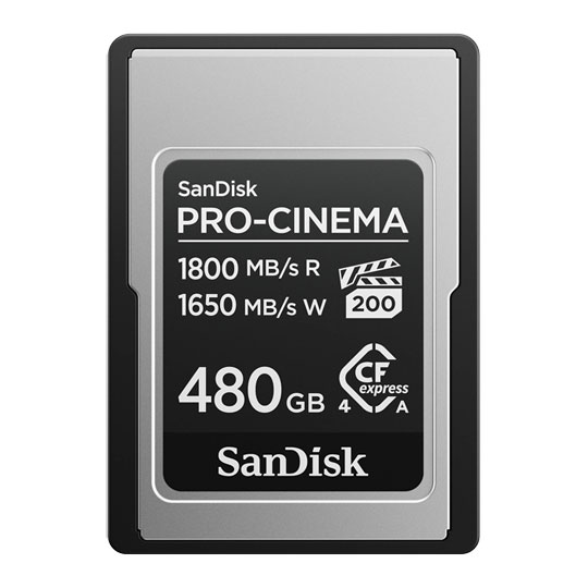 Sandisk 480GB PRO-CINEMA CFexpress Type A