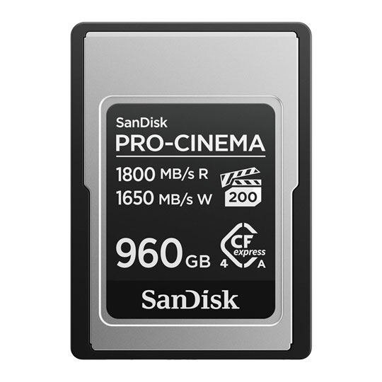 Sandisk 960GB PRO-CINEMA CFexpress Type A