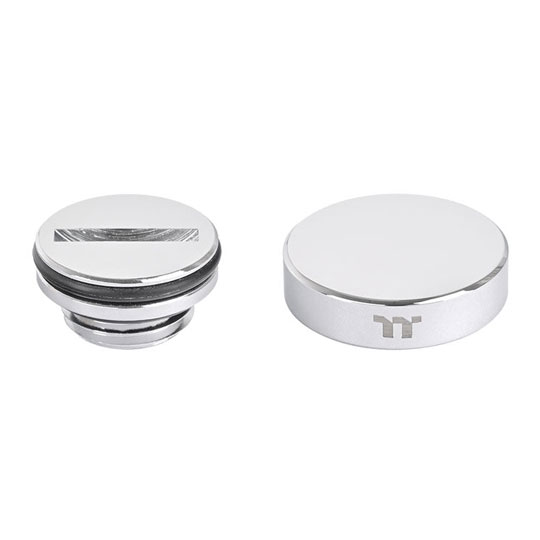 Thermaltake Pacific F-Pro Polished G1/4 Water Cooling Stop Plug w O-Ring : image 3
