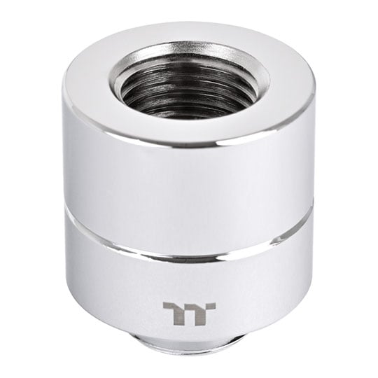 Thermaltake Pacific F-Pro CL-W440-CU00SL-A Female to Male 20mm G1/4" Chrome Extender