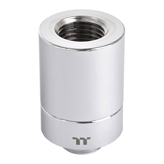 Thermaltake Pacific F-Pro CL-W441-CU00SL-A Female to Male 30mm G1/4" Chrome Extender