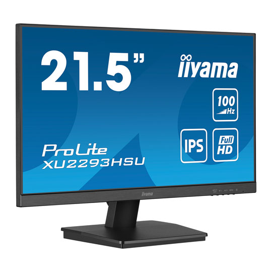 iiyama ProLite XU2293HSU-B7 21.5" Full HD 100Hz Adaptive Sync IPS Monitor : image 2
