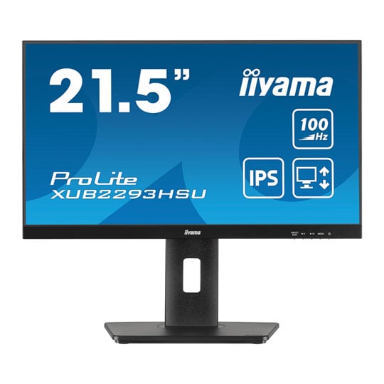 iiyama ProLite XUB2293HSU-B7 21.5" Full HD 100Hz Adaptive Sync IPS Monitor