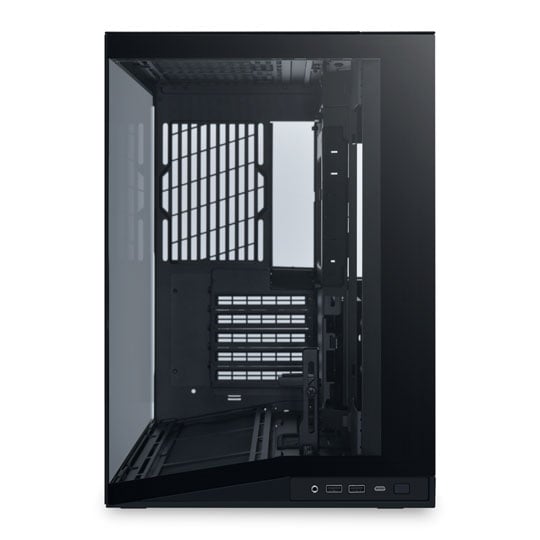 Lian Li O11 Dynamic Mini V2 Black Dual Chamber Compact Mid Tower PC Gaming Case : image 3