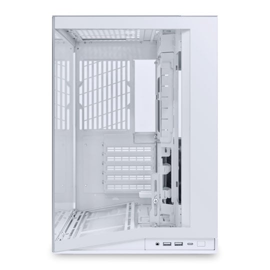 Lian Li O11 Dynamic Mini V2 White Dual Chamber Compact Mid Tower PC Gaming Case : image 3
