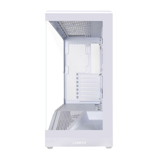 Lian Li Vector V100 White Dual Chamber ARGB Mid Tower Tempered Glass PC Gaming Case : image 3