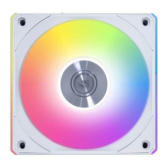 Lian Li UNI FAN CL Wireless 120mm Fan White 3 Pack With Hub