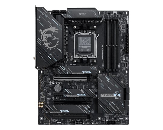 MSI X870E GAMING PLUS WIFI AM5 DDR5 PCIe 5.0 ATX Motherboard