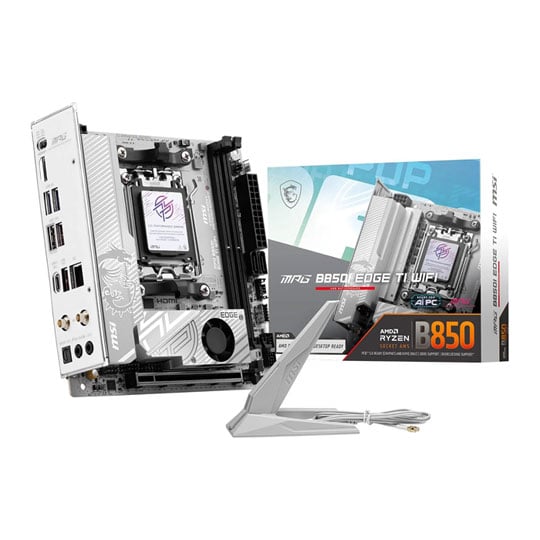 MSI MPG B850I Edge TI WiFi AM5 DDR5 PCIe 5.0 Mini-ITX Motherboard
