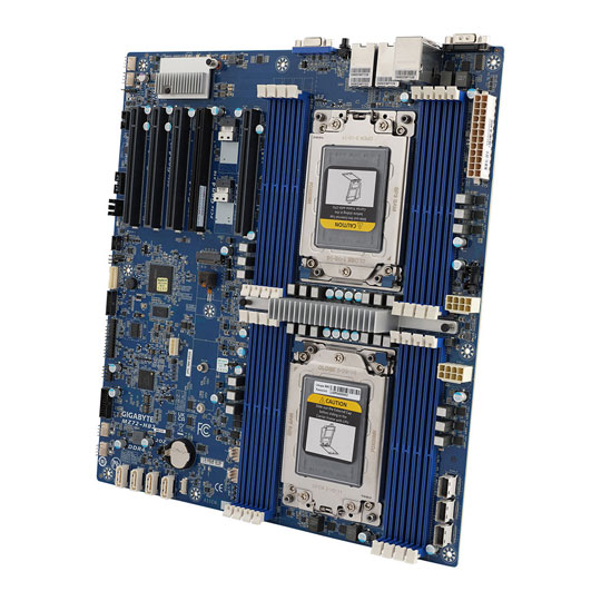 Refurbished Gigabyte AMD MZ72-HB2 E-ATX Dual Socket EPYC 7003 Motherboard : image 3