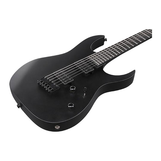 (Ex-Display) Ibanez RGRTBB21 Baritone Black Flat