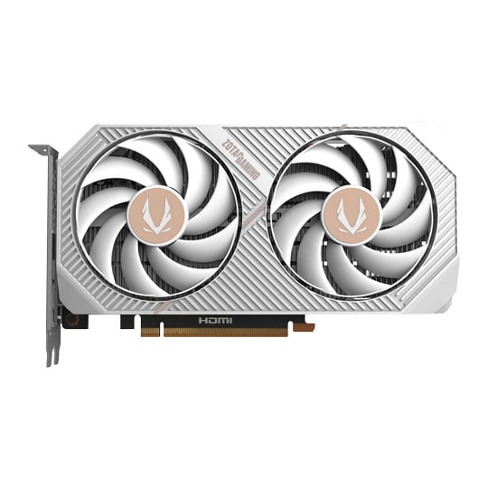 ZOTAC NVIDIA GeForce RTX 5050 TWIN EDGE OC White 8GB Blackwell Graphics Card