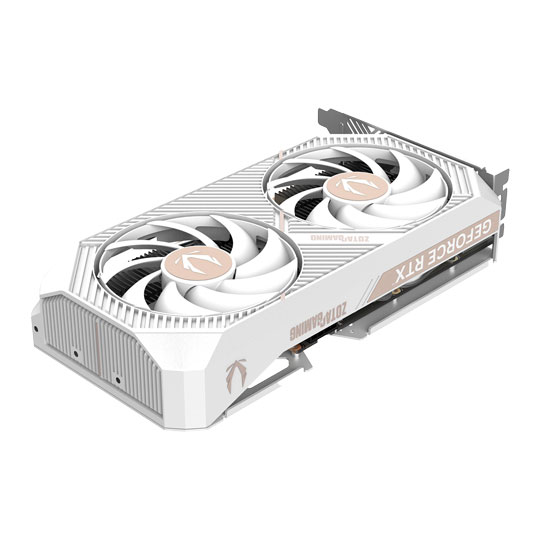 ZOTAC NVIDIA GeForce RTX 5050 TWIN EDGE OC White 8GB Blackwell Graphics Card : image 3