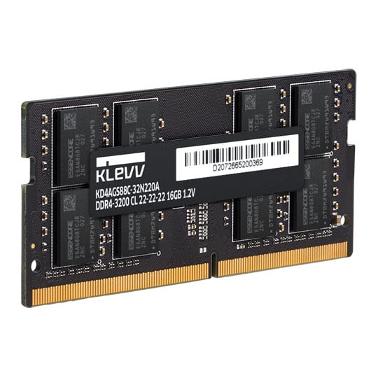 Klevv 16GB DDR4 SODIMM Laptop/SFF Memory Module