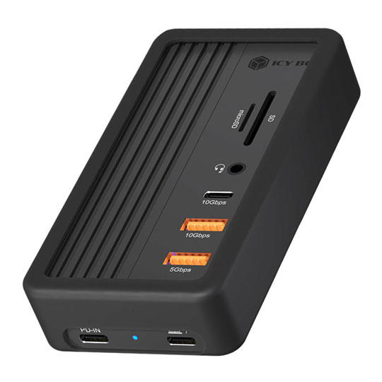 ICY BOX IB-DK4072M-CU31 10-in-1 DockingStation with M.2 NVMe SSD Enclosure : image 3