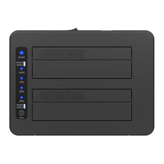 ICY BOX 2-Bay 2.5''/3.5'' SSD/HDD Clone Station : image 3