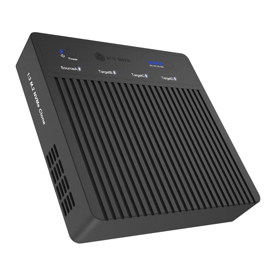 ICY BOX 4 Bay M.2 NVMe SSD USB4 Docking & CloneStation : image 3
