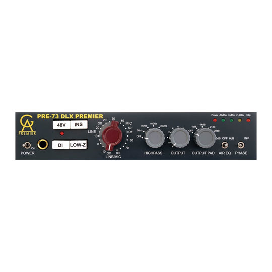 Golden Age Premier PRE-73 DLX PREMIER One Channel 1073 Vintage Style Preamplifier