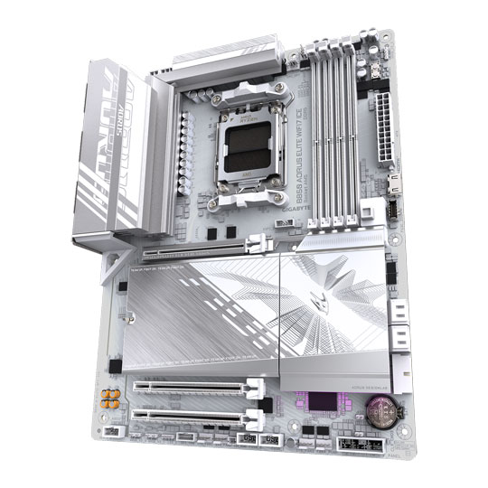 Gigabyte AMD B850 AORUS ELITE Wi-Fi 7 ICE ATX Motherboard : image 3