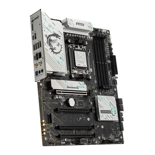 MSI B850 GAMING PLUS WIFI WiFi-7 AM5 DDR5 PCIe 5.0 ATX Motherboard : image 3