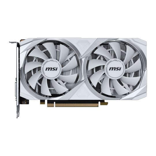 MSI NVIDIA GeForce RTX 3050 8GB VENTUS 2X XS WHITE OC Ampere Graphics Card