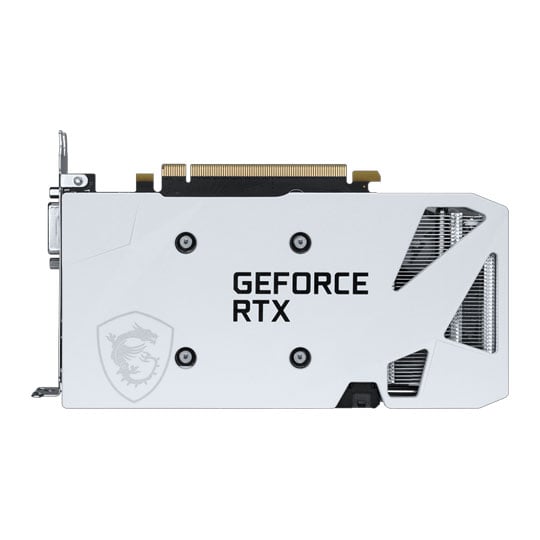 MSI NVIDIA GeForce RTX 3050 8GB VENTUS 2X XS WHITE OC Ampere Graphics Card : image 3