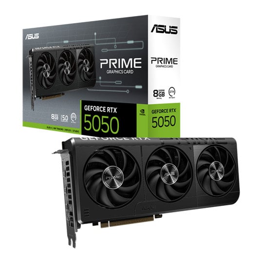 ASUS PRIME NVIDIA GeForce RTX 5050 8GB Blackwell Graphics Card ASUS PRIME NVIDIA GeForce RTX 5050 8GB Blackwell Graphics Card