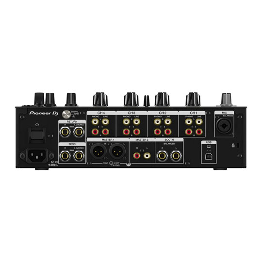 (Open Box) Pioneer DJM750MK2 4 Channel Professional DJ Mixer (Black) : image 3