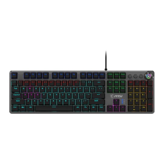 MSI FORGE GK310 RGB Red Switch Mechanical Gaming Keyboard