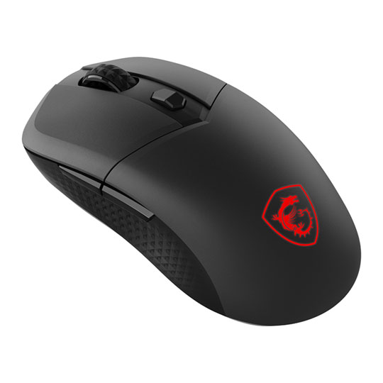 MSI Versa 300 Wireless Black Optical 8000dpi Gaming Mouse