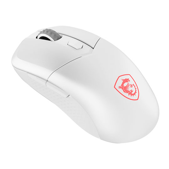 MSI Versa 300 Wireless White Optical 8000dpi Gaming Mouse