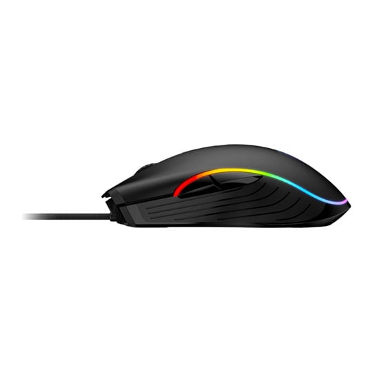 MSI Forge GM300 Wired Black Optical RGB 7200dpi Gaming Mouse : image 4