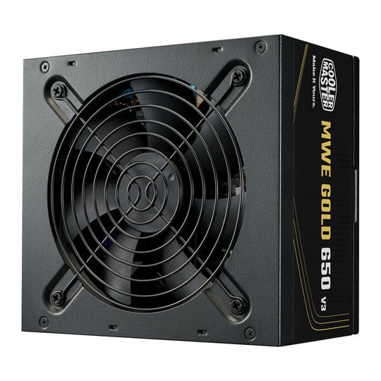 Cooler Master MWE Gold 650 V3 650 Watt ATX 3.1 Fully Wired 80+ Gold PSU / Power Supply