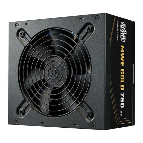 Cooler Master MWE Gold 750 V3 750 Watt ATX 3.1 Fully Wired 80+ Gold PSU / Power Supply