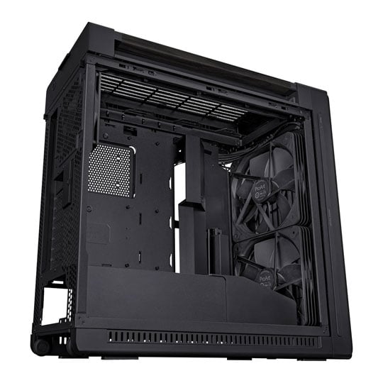 Open Box ASUS ProArt PA602 Wood Edition Black Tempered Glass Mid Tower PC Case
