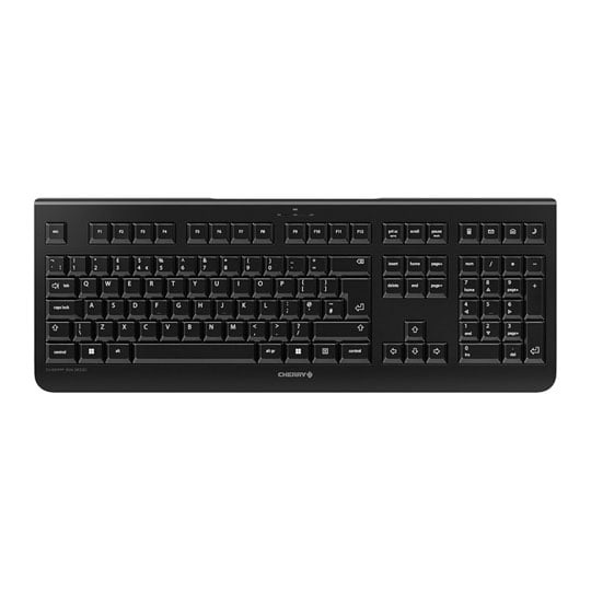 CHERRY KW 3000 Black Low-Noise Wireless Full-Size Keyboard + FREE MOUSE