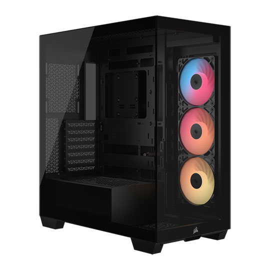 Corsair 3500X RS-R ARGB Black Tempered Glass Mid Tower PC Case