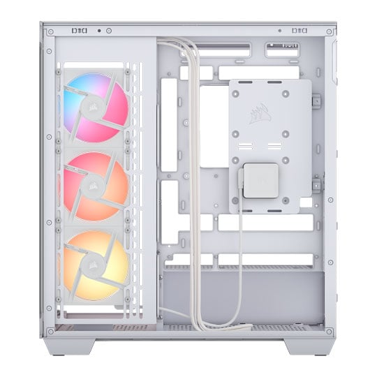 CORSAIR 3500X LX-R RGB White Tempered Glass Mid Tower PC Case : image 3