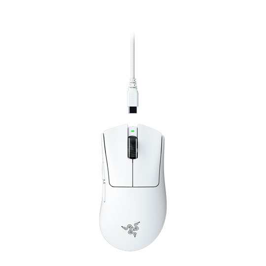 Razer DeathAdder V4 Pro White Optical Wireless Gaming Mouse
