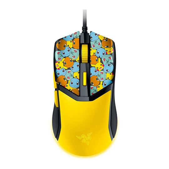 Razer Cobra Lightweight Optical Wired RGB Gaming Mouse - Pokémon Kanto Starter Ed.