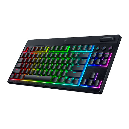 Razer BlackWidow V4 Hyperspeed TKL Razer Orange Switch UK Layout Mechanical Gaming Keyboard