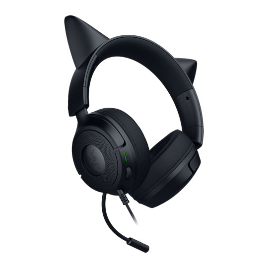 【KITTY】 Razer Kraken Kitty V3 X Wired Black Gaming Headset LN161423 - RZ04