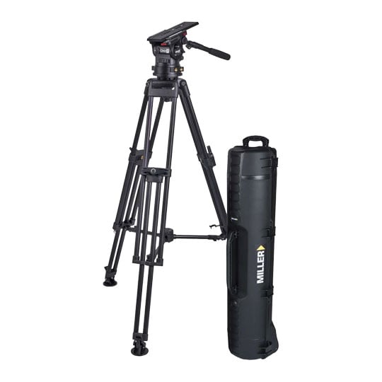 Miller CiNX 7 HDC 100 1 Stage Alloy Video Tripod