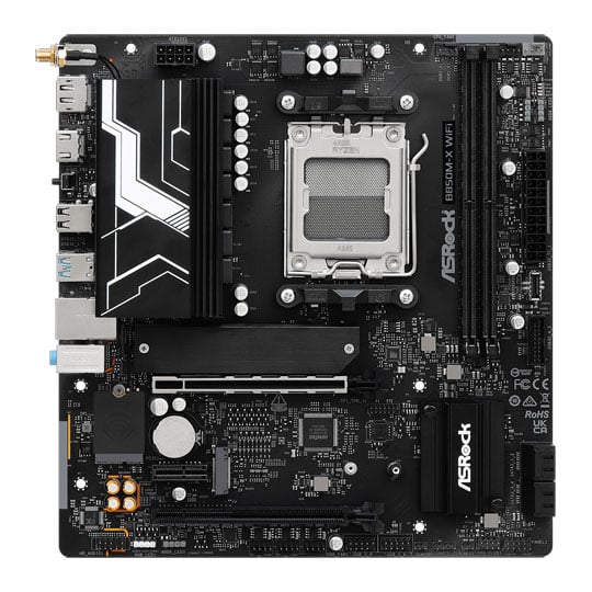 ASRock B850M-X WIFI DDR5 PCIe 4.0 microATX Motherboard