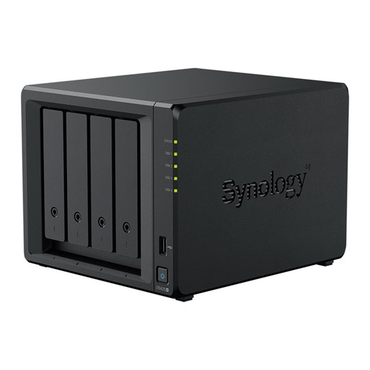 Synology DiskStation DS425+ 4 Bay Desktop NAS Enclosure with NVMe M.2 Support