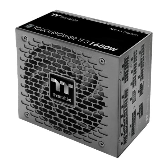 Thermaltake Toughpower TF3 1650W Watt Fully Modular 80+ Titanium ATX 3.1 Power Supply